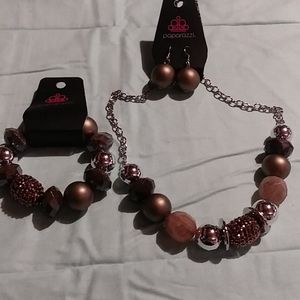 Paparazzi Necklace & Earrings & Bracelet
